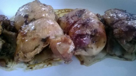 Involtini di pollo alle erbe